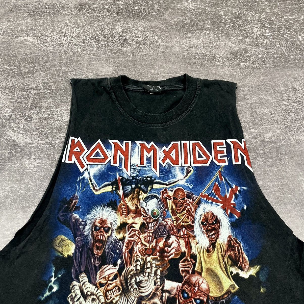 Iron Maiden × Vintage Vintage Iron Maiden Best of the Beast T Shirt Size US M / EU 48-50 / 2 - 2 Thumbnail
