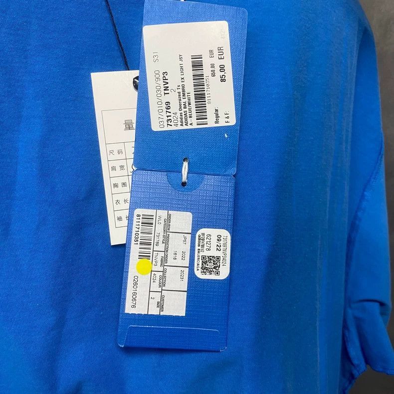 Balenciaga Balenciaga Adidas Logo Short Sleeve Shirt-2505 Size US M / EU 48-50 / 2 - 7 Thumbnail