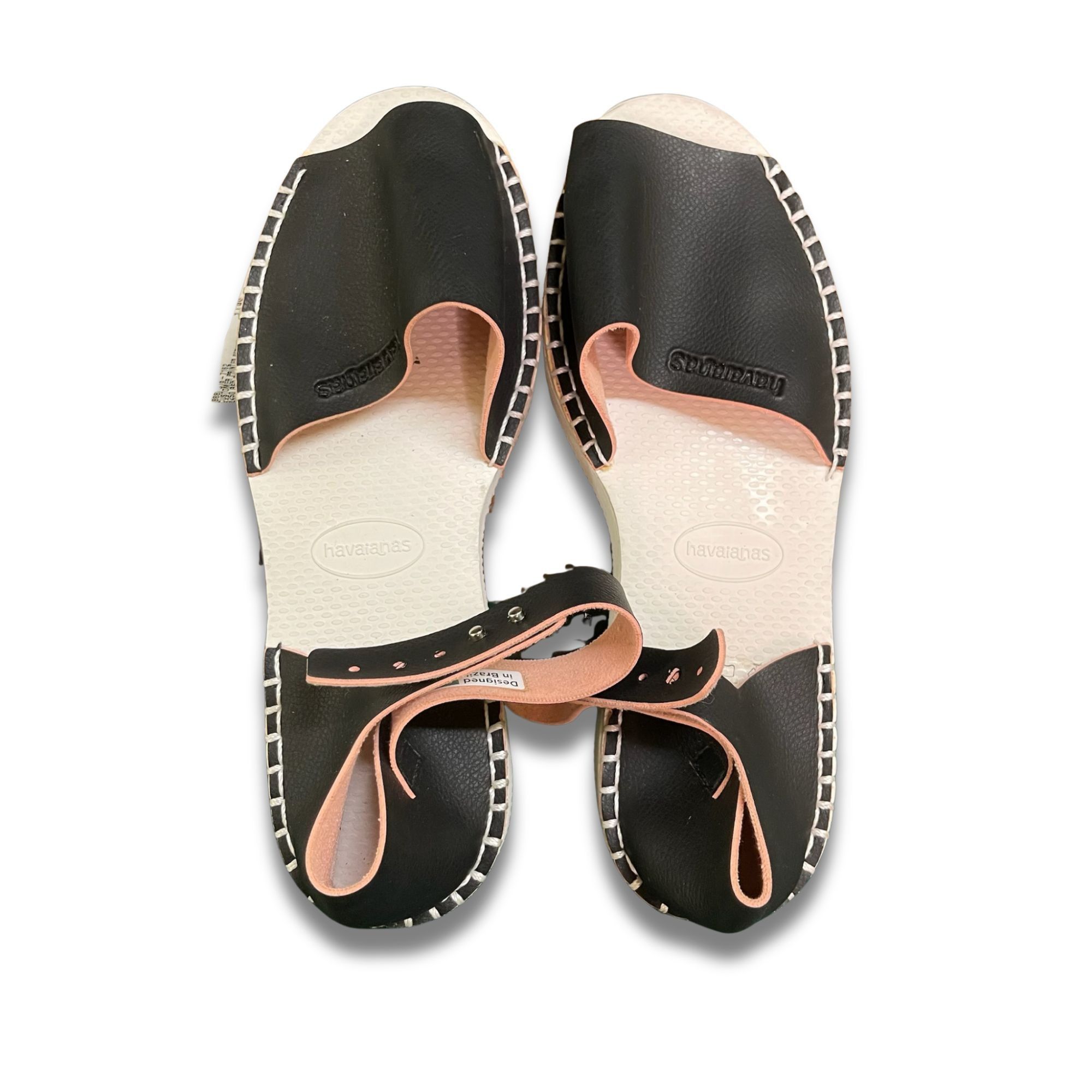 Other Havaianas Origine Platform Sandals Black & Pink Size 6 Styli Size US 6 / IT 36 - 2 Thumbnail