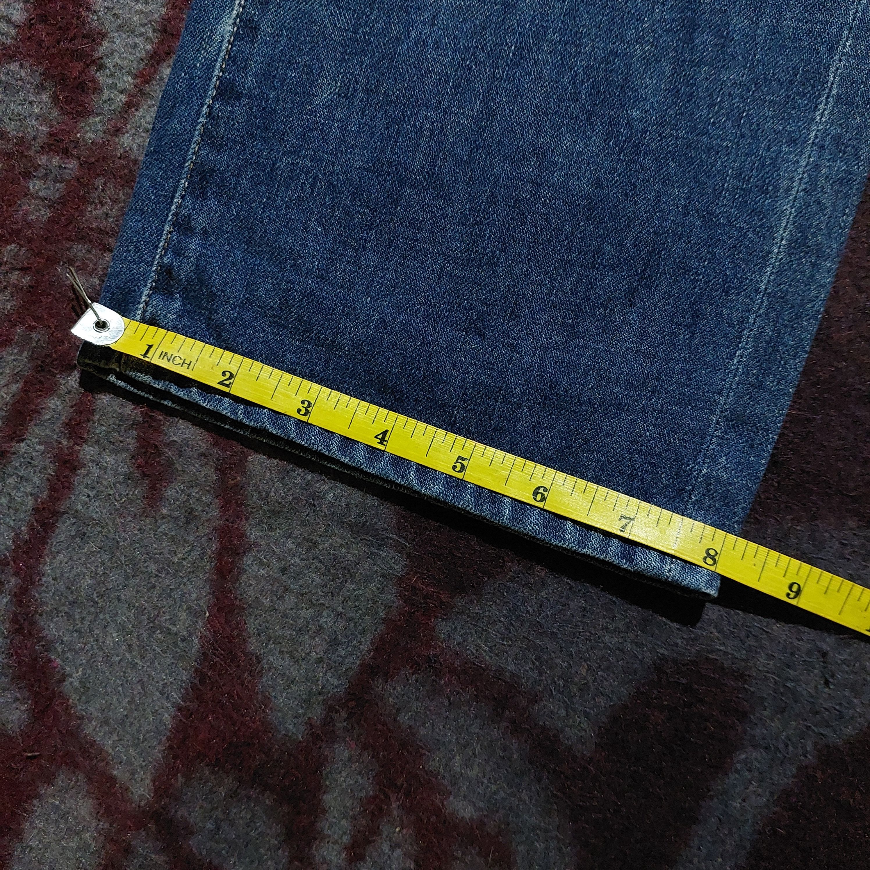 Zucca issey miyake japan blue faded straight jeans