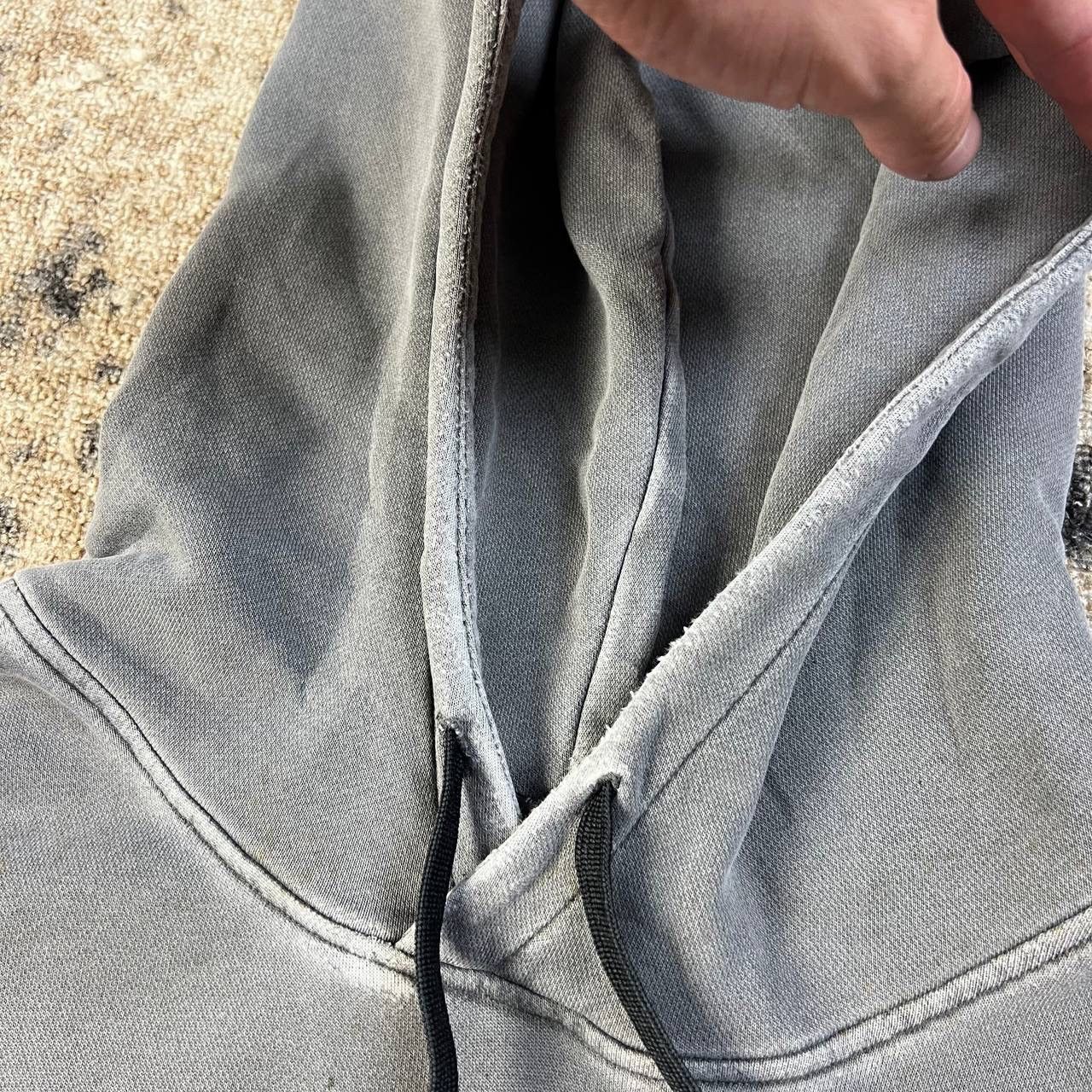 Nike Vintage Nike x NBA Big Logo Garment Dyed Distressed Hoodie Size US L / EU 52-54 / 3 - 13 Thumbnail