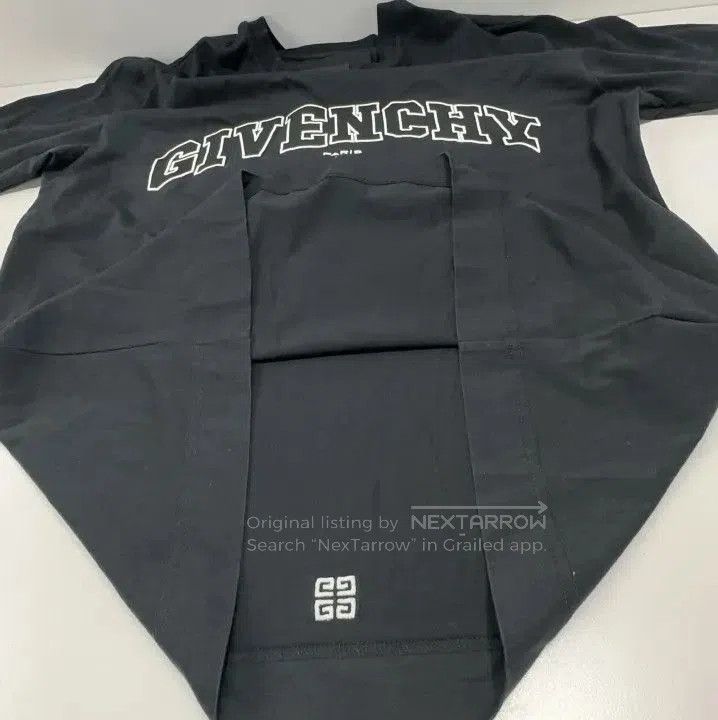 Givenchy Givenchy SS22 Logo Embroidery Solid Short Sleeve T-shirt. Size US M / EU 48-50 / 2 - 7 Thumbnail