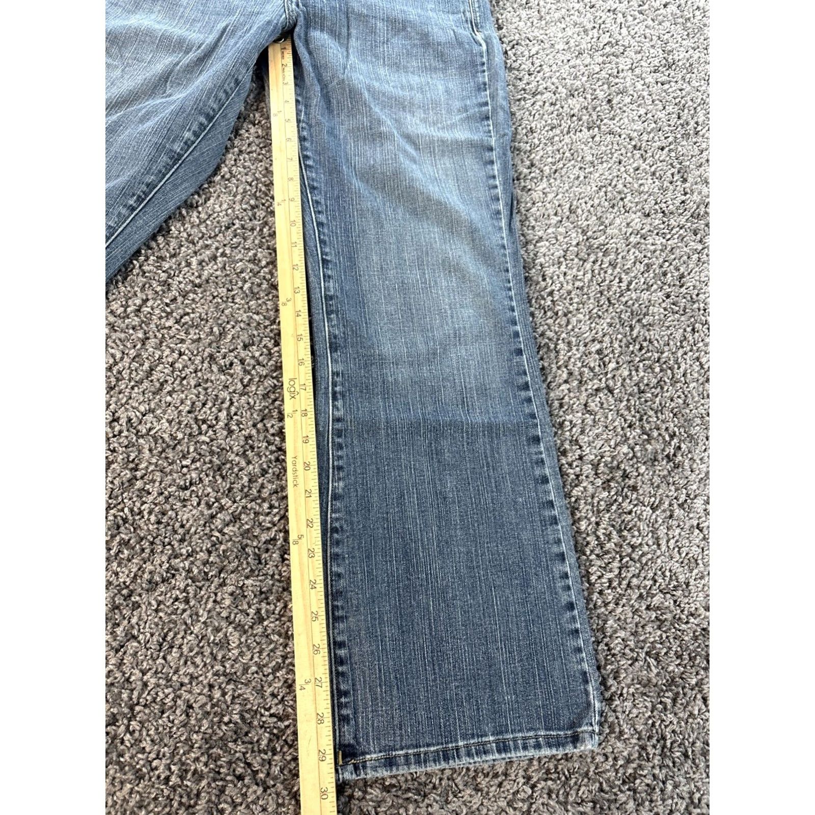 Levi's VINTAGE Levi’s 529 Jeans Bootcut Women 30x29 Slim Low Rise Denim Blue 5-Pocket Levi’s 500 Series Womens Boys Girls Mens Size 30" / US 8 / IT 44 - 2 Thumbnail