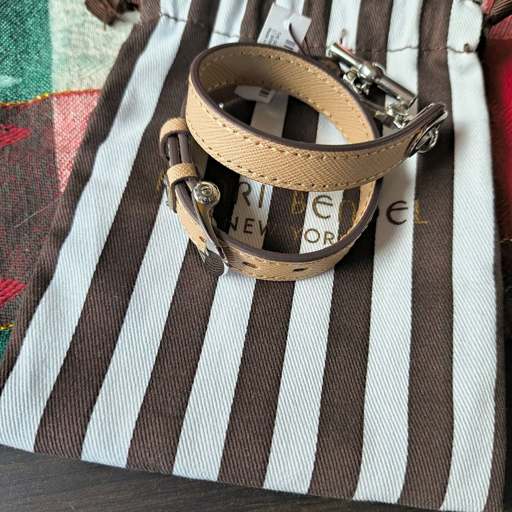 Henri Bendel Henri Bendel Leather Wrap Bracelet with Silver Accents NWT Size ONE SIZE - 1 Thumbnail