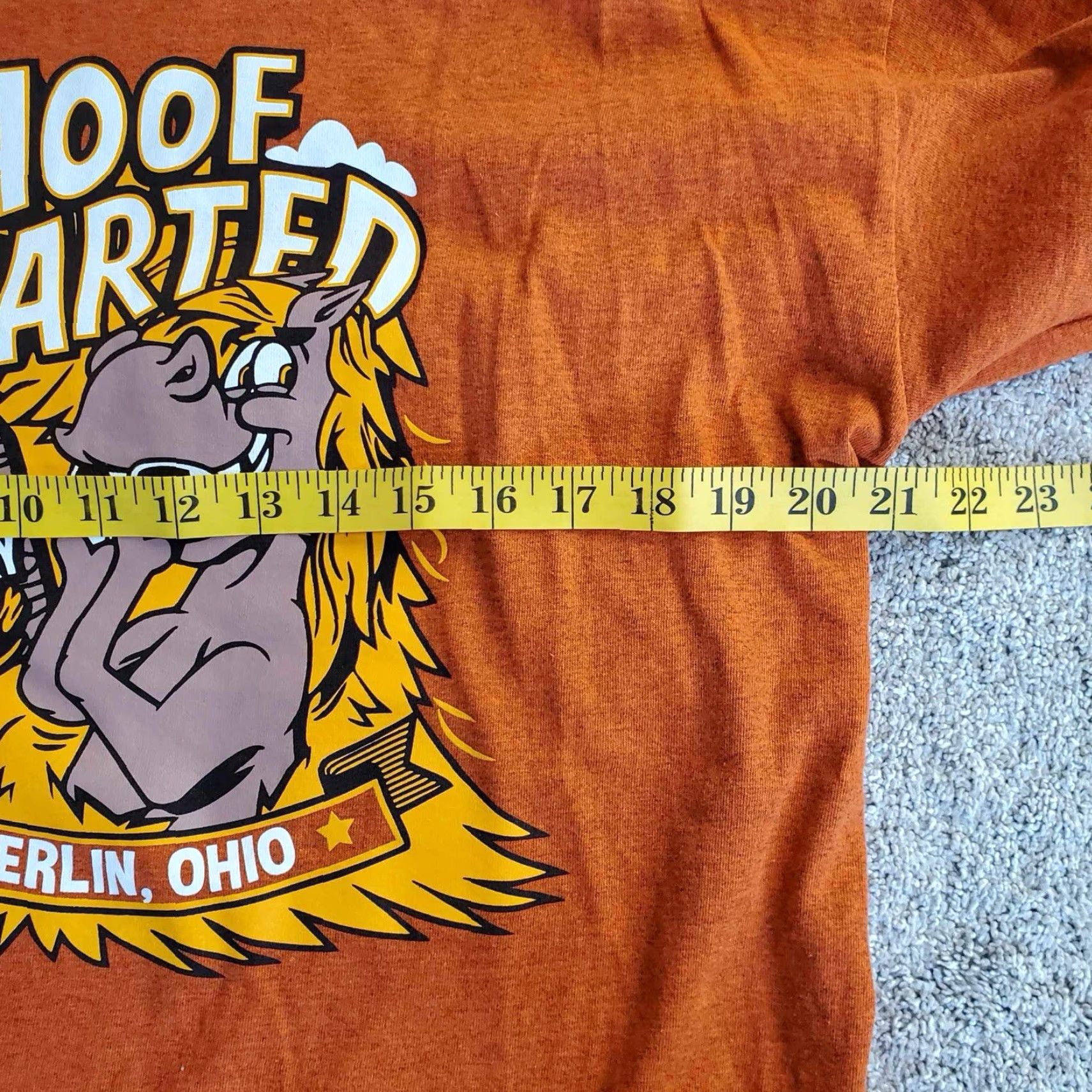 Gildan Gildan Unisex Adults T Shirt Orange Large Funny Shirt Size US L / EU 52-54 / 3 - 4 Thumbnail