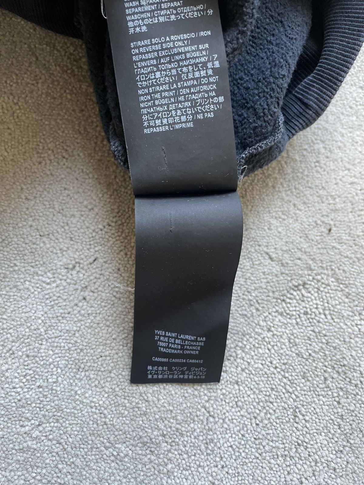 Saint Laurent Paris SLP SS19 Malibu Hoodie Size US L / EU 52-54 / 3 - 4 Thumbnail