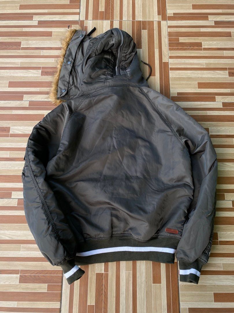 Alpha Industries Offer! X Uniform Experiment Fur Hood Zipp N2B Bomber Jacket Size US L / EU 52-54 / 3 - 3 Thumbnail
