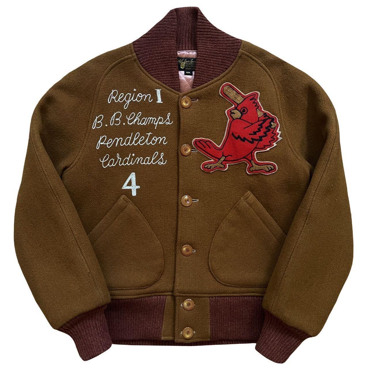 Whitesville Whitesville Style Eyes Varsity Jacket Size US S / EU 44-46 / 1 - 1 Thumbnail
