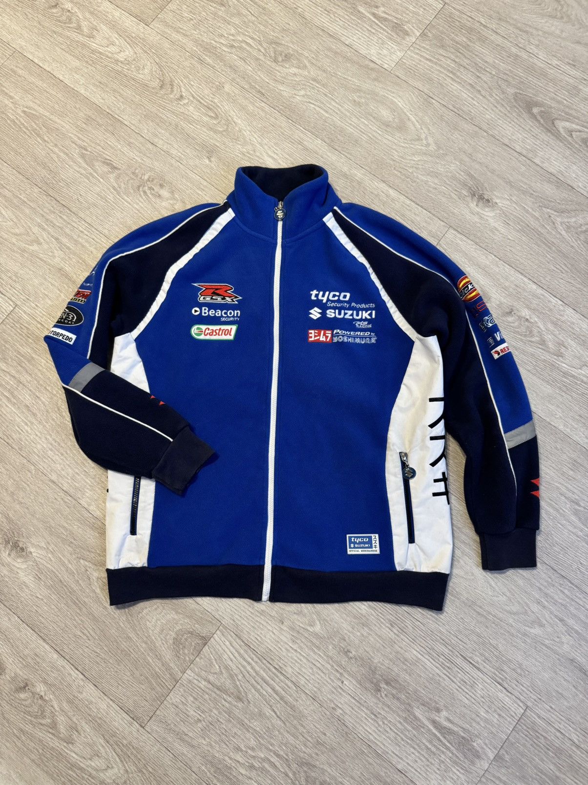 SUZUKI チームジャケット Mサイズ SUZUKI チームジャケット Mサイズ