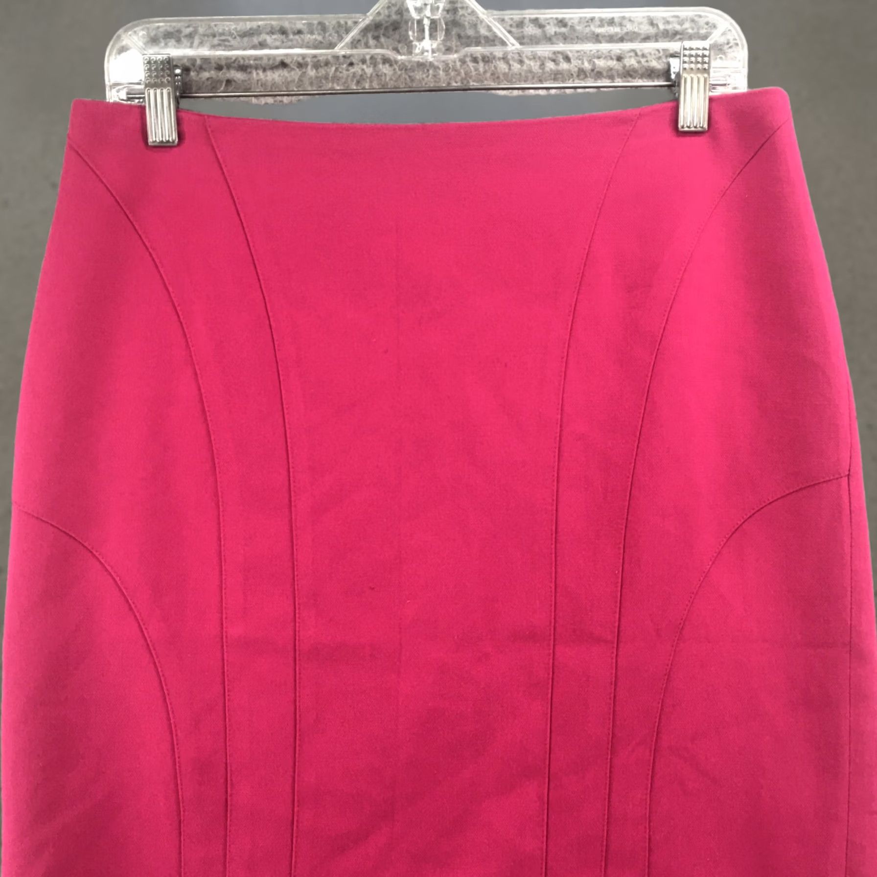 Banana Republic Banana Republic Pink Zip Back Mid Rise Pencil Skirt Womens 12 Casual Large 12 Pink Size 34" / US 12 / IT 48 - 1 Thumbnail