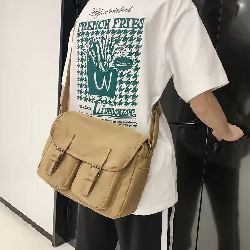 Japanese Brand Casual Canvas Shoulder Bag Size ONE SIZE - 3 Thumbnail