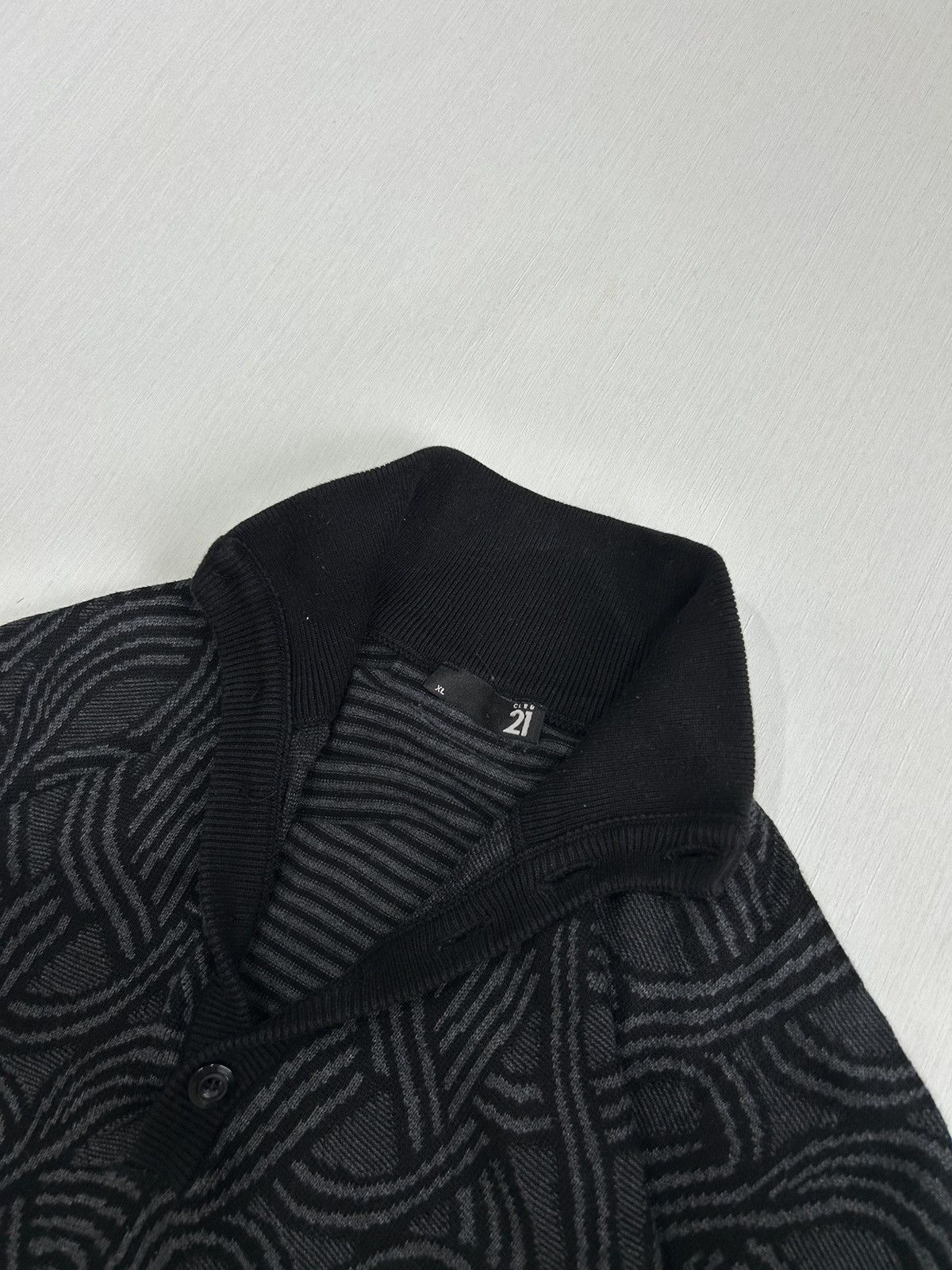 Designer × Vintage Archival Japanese Brand Chain Pattern 1/3 Sweatshirt Size US L / EU 52-54 / 3 - 6 Thumbnail