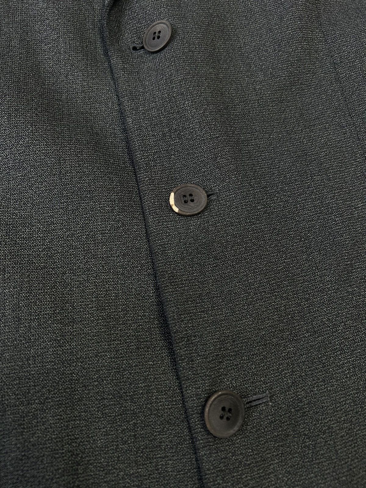 Designer × Kenzo KENZO SINGLE BREAST GREY BLAZER Size 40R - 2 Thumbnail