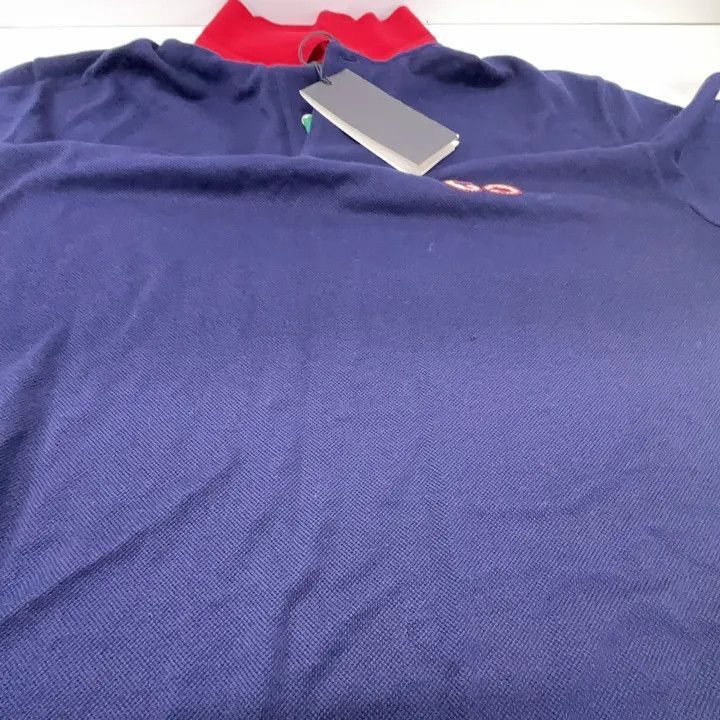 Gucci Gucci Gucci GG Logo Embroidered Color Block Polo Shirt -25 Size US L / EU 52-54 / 3 - 9 Thumbnail