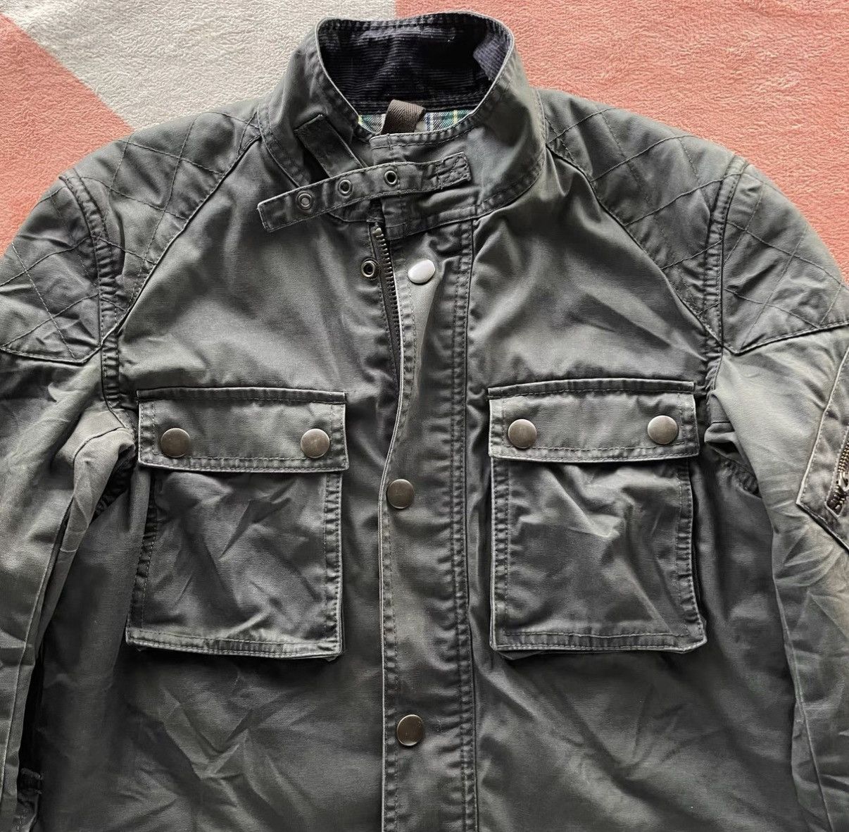 Polo Ralph Lauren RL Rugby Moto Jacket Ralph Lauren Polo K22 Size US S / EU 44-46 / 1 - 4 Thumbnail
