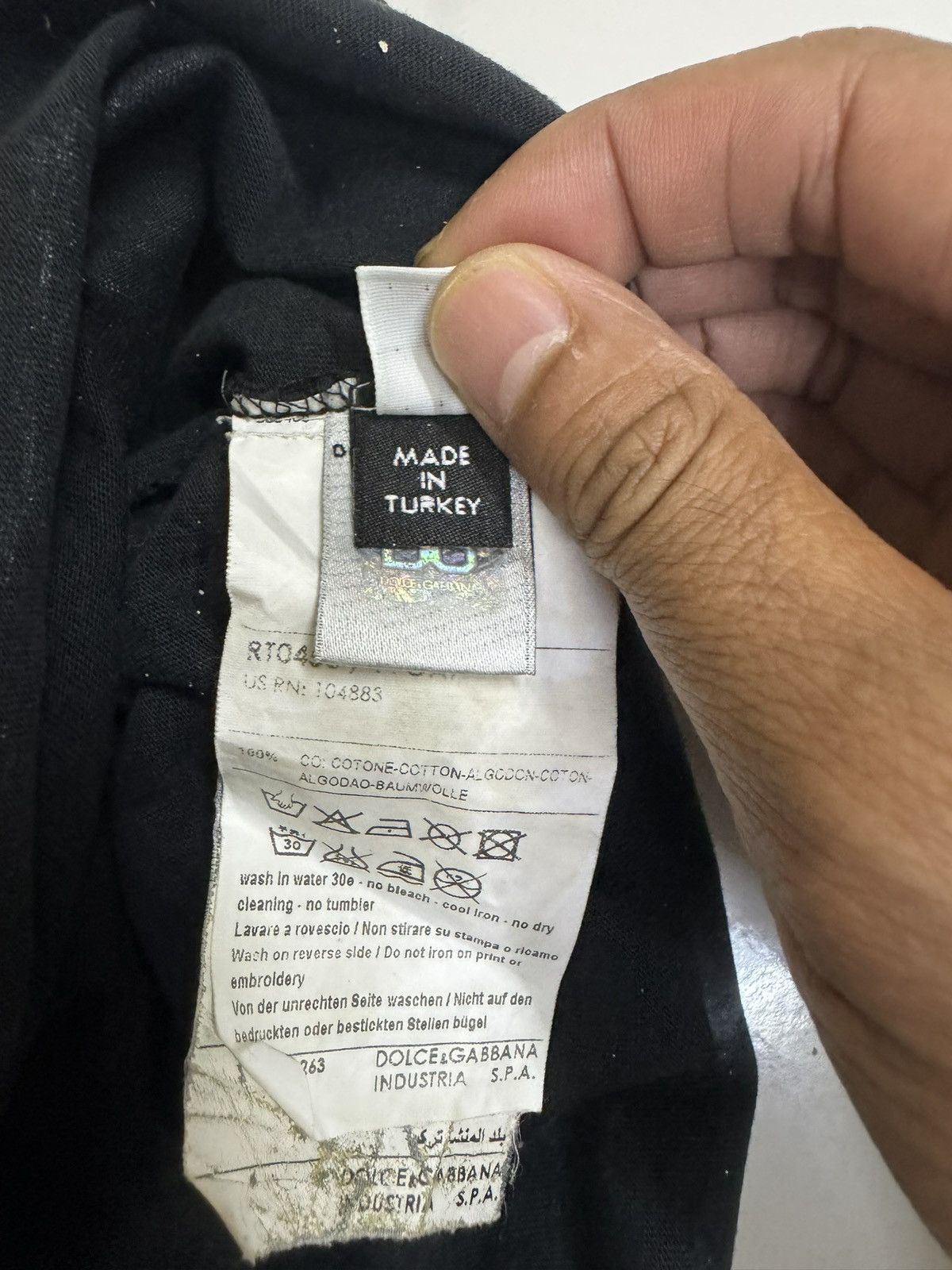 Designer × Dolce & Gabbana Dolce & Gabbana Tshirt Size S / US 4 / IT 40 - 7 Thumbnail