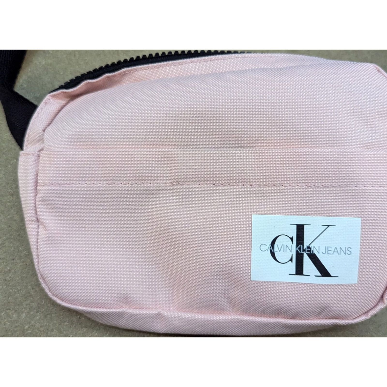 Calvin Klein Calvin Klein Belt Bag Pink Monogram Fanny Waistbag Womens Ladies CK Size ONE SIZE - 4 Thumbnail