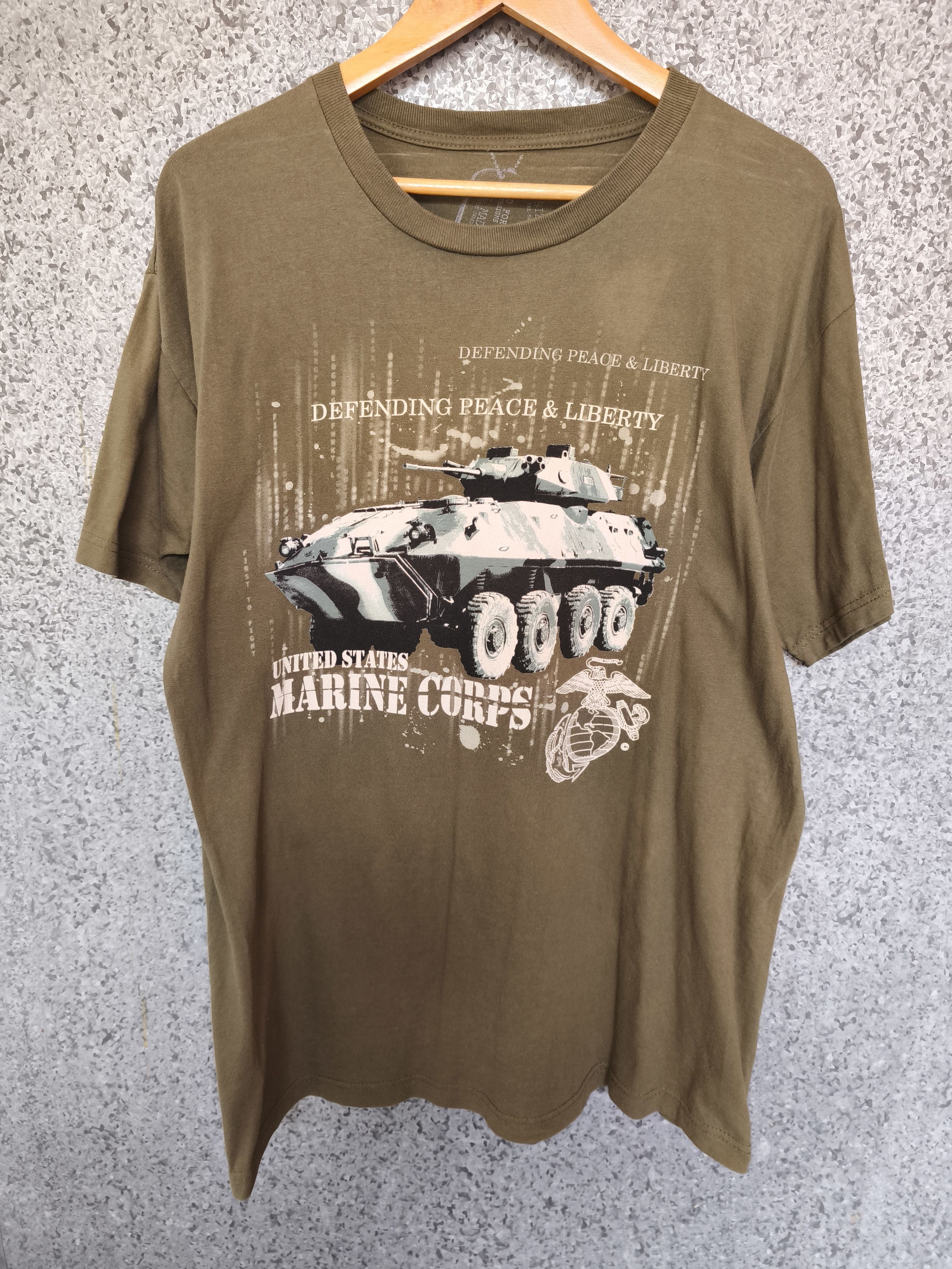 Army Of Me Vintage USMC t shirt Size US L / EU 52-54 / 3 - 1 Thumbnail