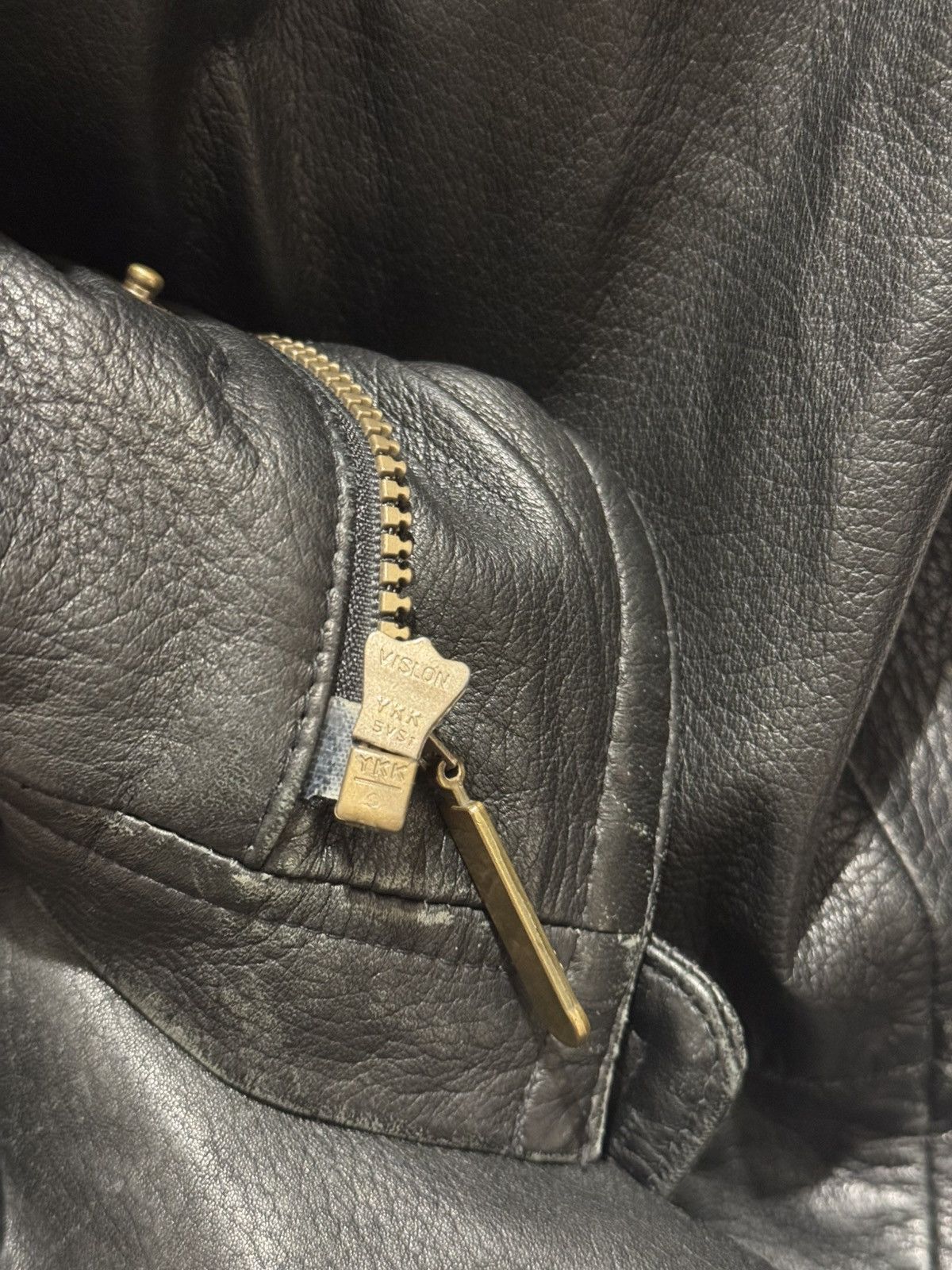 Burberry × Vintage Vintage Burberry Leather Coat 52 (L) Size US L / EU 52-54 / 3 - 7 Thumbnail