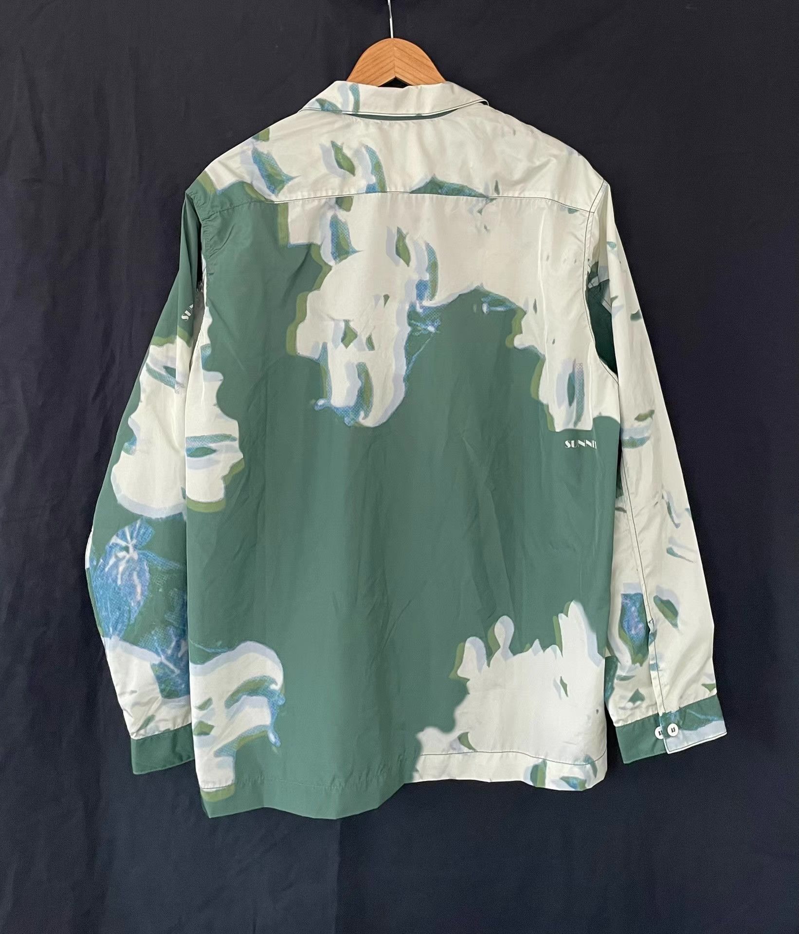 Sunnei Sunnei Printed Lightweight Jacket Shirt Ｑ21 Size US XL / EU 56 / 4 - 2 Thumbnail