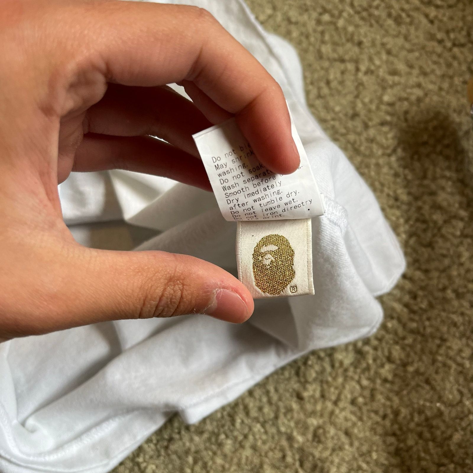 Bape × Nigo Authentic Bape 2000’s EXCLUSIVE Champagne Bottle Tee M Size US M / EU 48-50 / 2 - 6 Thumbnail