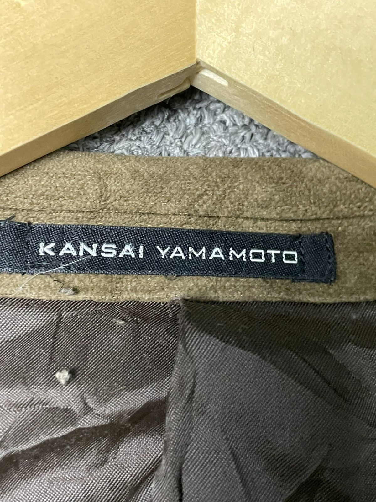 Japanese Brand × Kansai Yamamoto × Vintage Vintage Kansai Yamamoto Outerwear Coat (71) Size US S / EU 44-46 / 1 - 13 Thumbnail