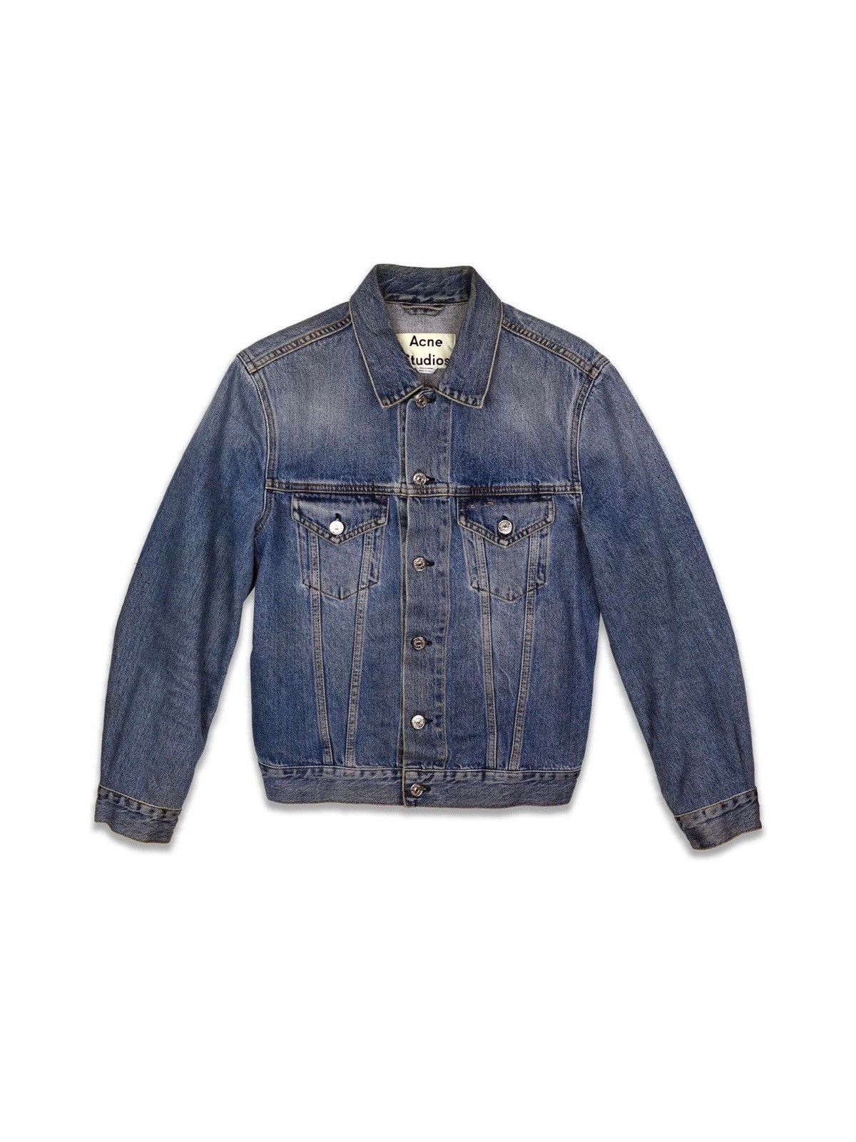 Acne Studios Acne Studios Who Mid Vintage Denim Jacket Size US S / EU 44-46 / 1 - 1 Thumbnail
