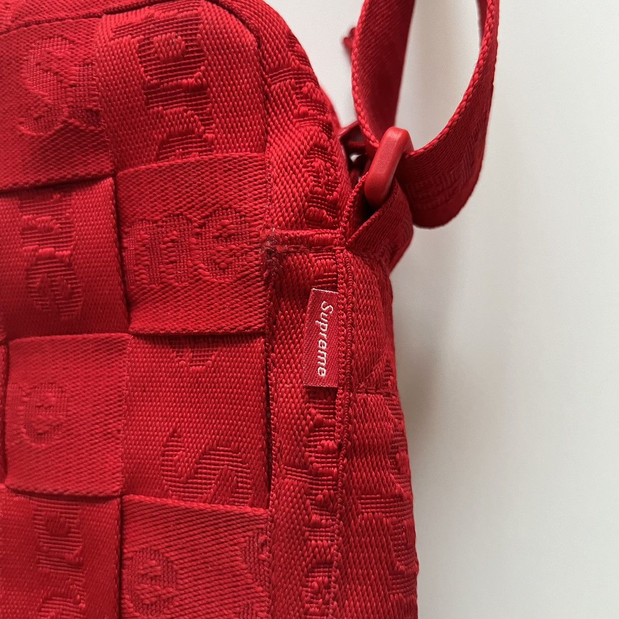 Supreme Supreme Woven Shoulder Bag Red Size ONE SIZE - 3 Thumbnail
