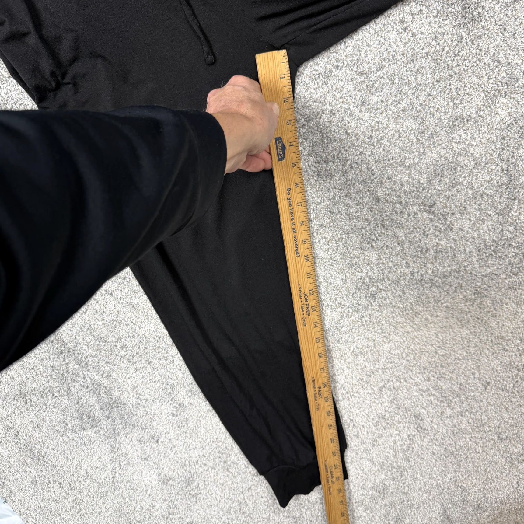 Vintage Pretty Garden Jumpsuit Black Womens XL Drawstring Minimalist Athleisure Normcore Size XL / US 12-14 / IT 48-50 - 7 Thumbnail