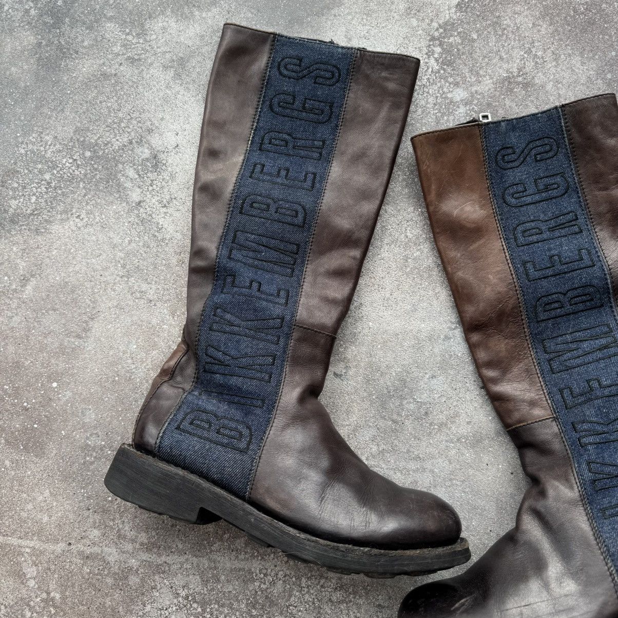 Dirk Bikkembergs Dirk Bikkembergs Leather Hi Boots Size US 9 / IT 39 - 4 Thumbnail