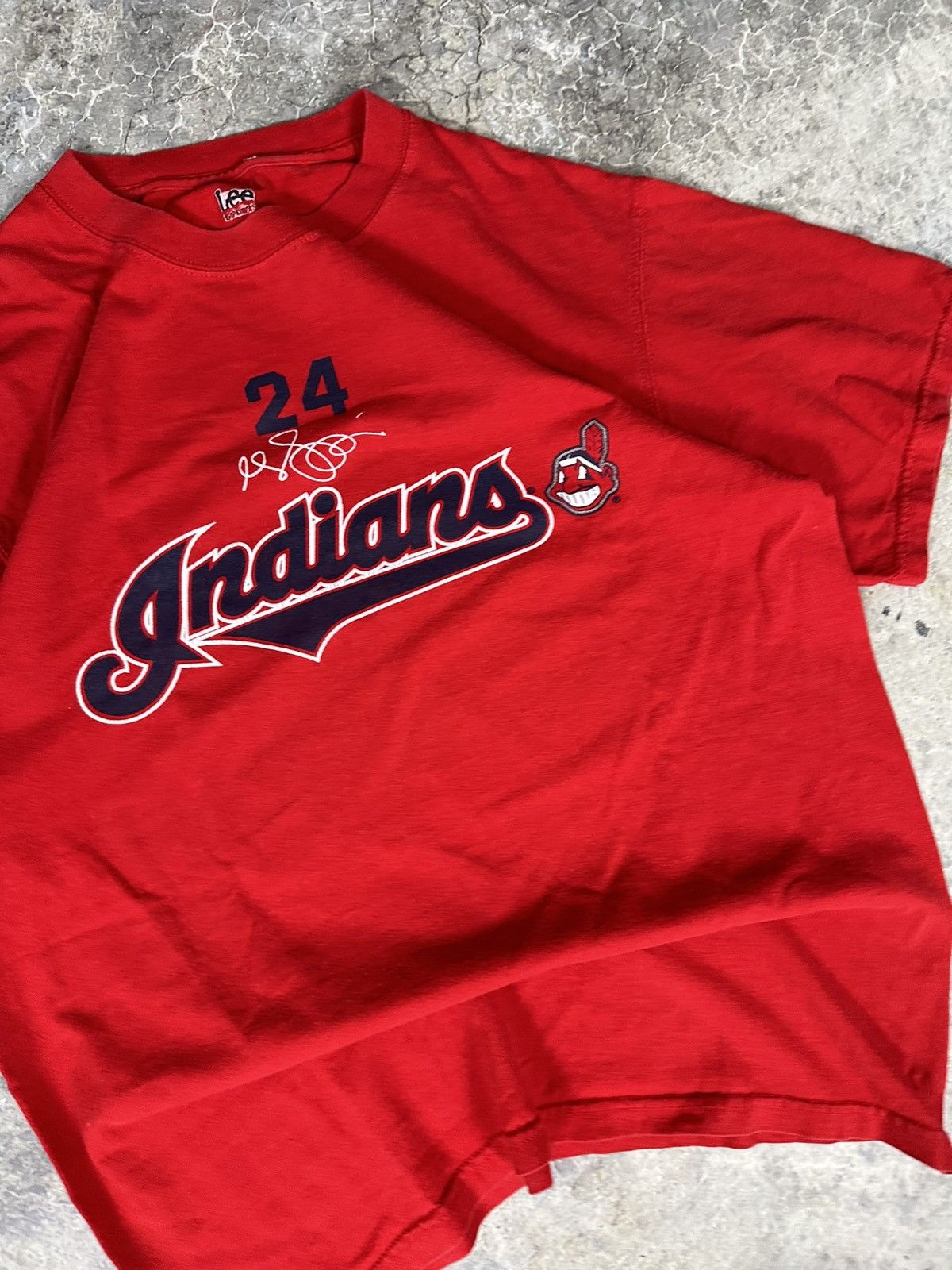 MLB × Vintage Vintage Cleveland Indians Tee Size US L / EU 52-54 / 3 - 4 Thumbnail