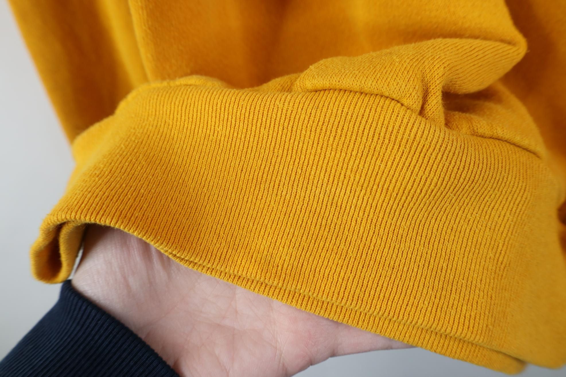 Vintage Vintage 90s Metro Parks Volunteer Crewneck Sweatshirt Yellow Size US XL / EU 56 / 4 - 14 Thumbnail