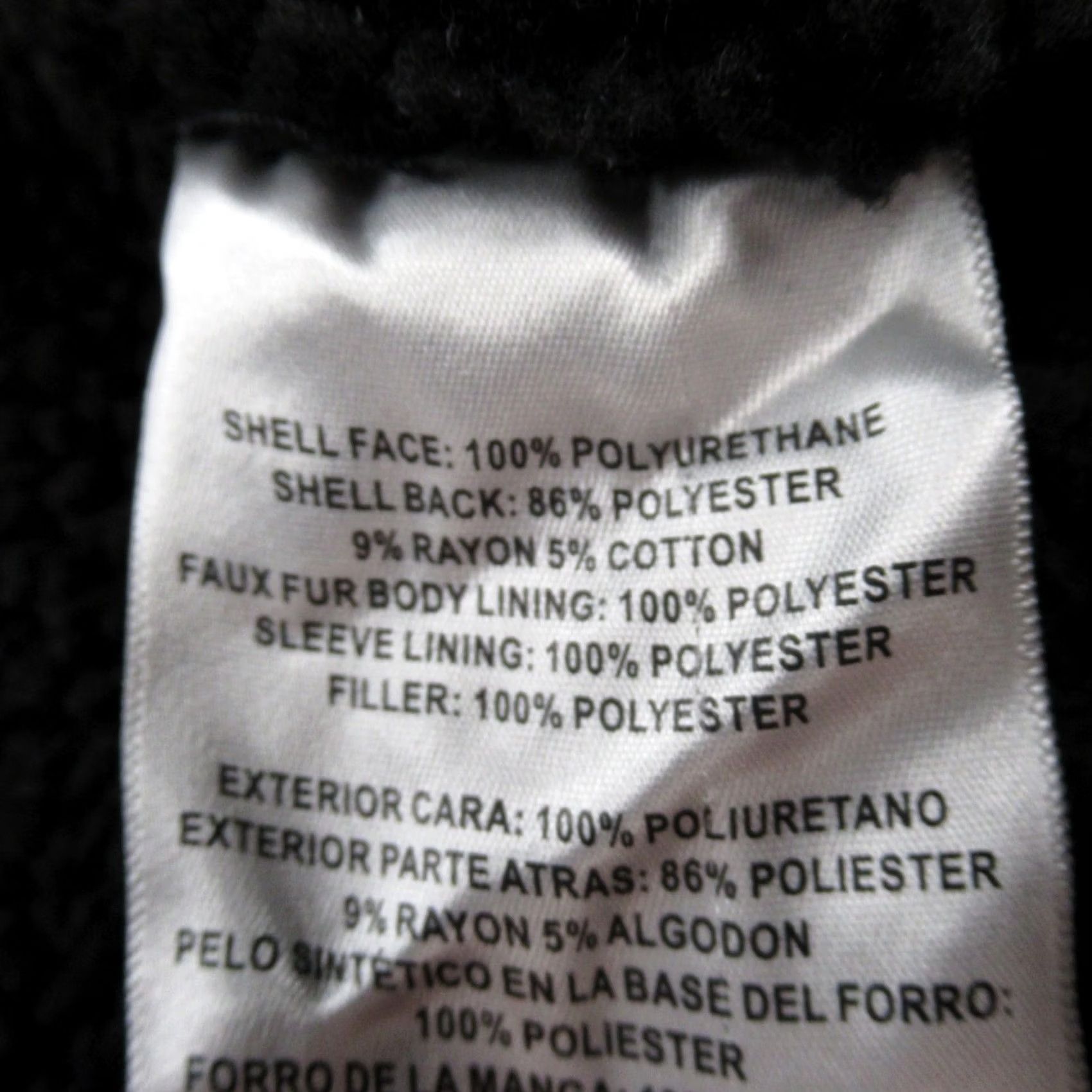 Levi's Levi's Jacket Men L Black Faux Leather Snap Zip Sherpa Lined Motorcycle Winter Casual 90s? No Vintage: No Size US L / EU 52-54 / 3 - 4 Thumbnail