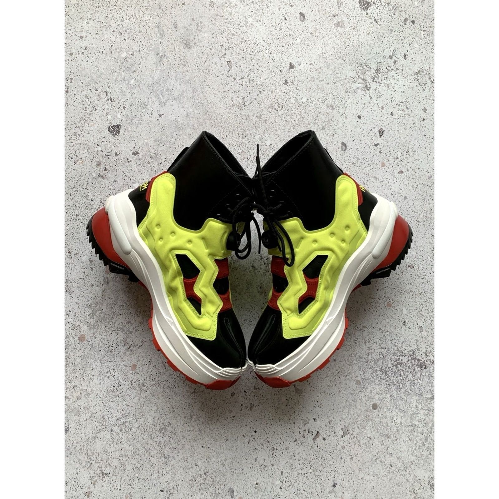 Maison Margiela MAISON MARGIELA x REEBOK INSTA PUMP FURY TABI HI TOP Sneaker Mens US 10 UK 9 EU 43 Multicolor Leather Size US M / EU 48-50 / 2 - 4 Thumbnail