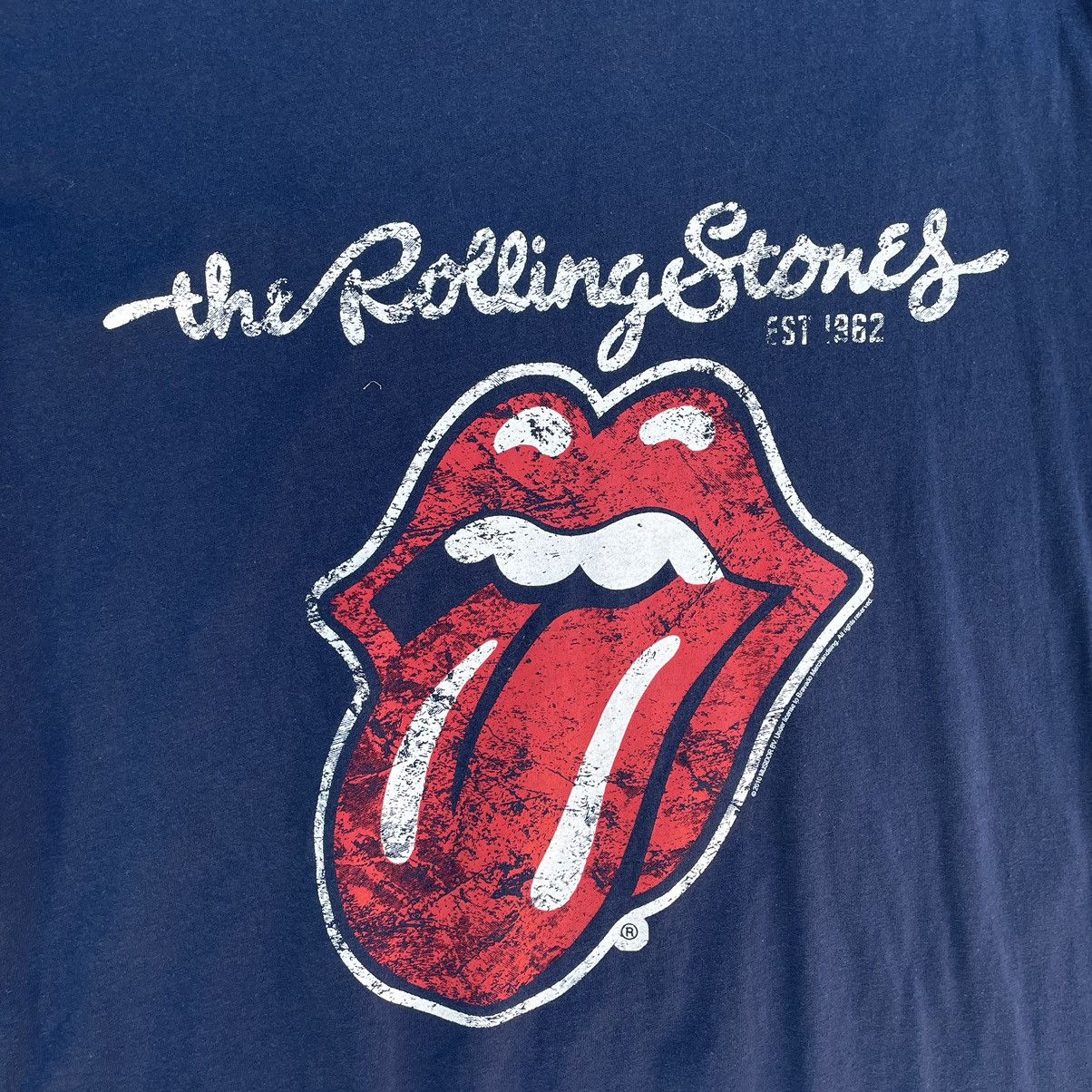 Band Tees × The Rolling Stones × Vintage Vintage Rolling Stone Band Tee Rock T-shirts 00s Streetwear Size US L / EU 52-54 / 3 - 6 Thumbnail