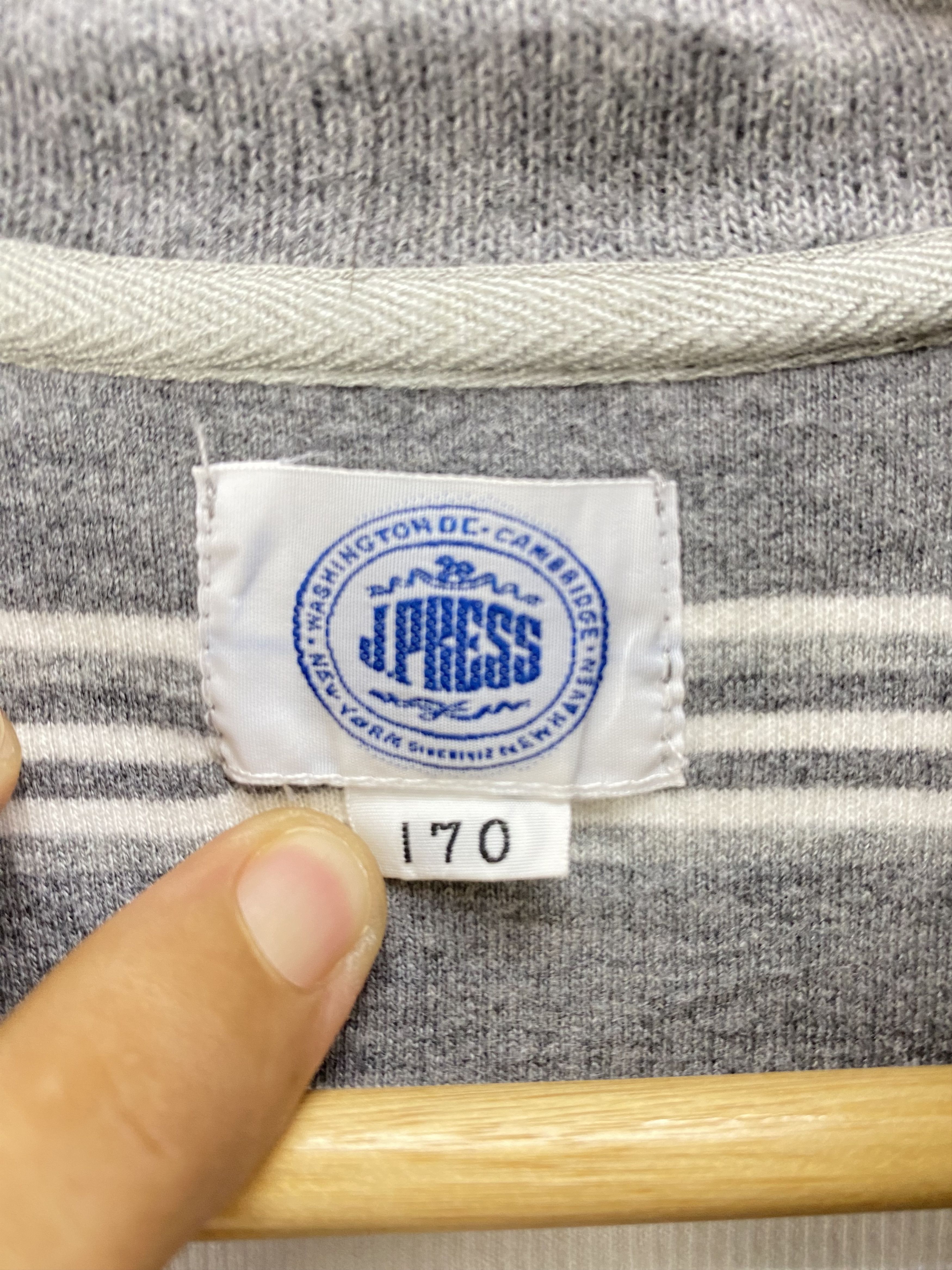 J. Press Striped J.Press Long Sleeve Shirt Size US L / EU 52-54 / 3 - 5 Thumbnail