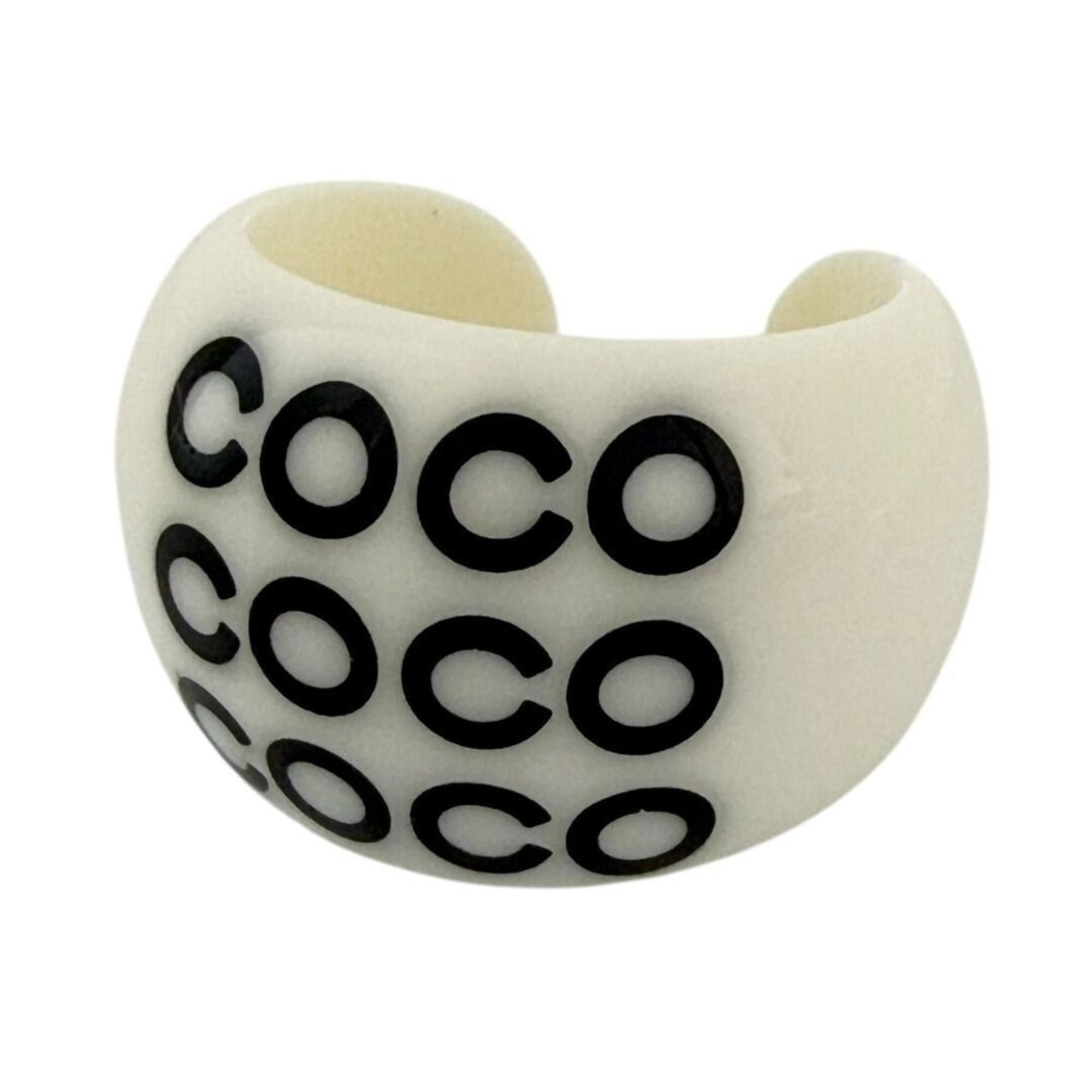 Chanel Chanel Women's Coco Ring, Size 13-14, 2001 Size ONE SIZE - 1 Thumbnail