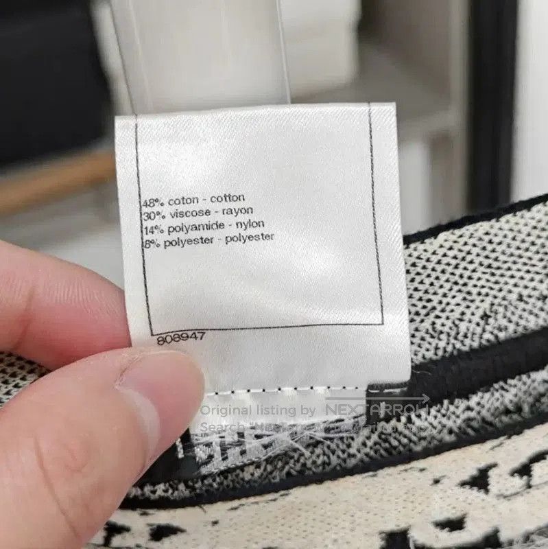 Chanel Chanel Black Wool Floral Dress . Size M / US 6-8 / IT 42-44 - 4 Thumbnail