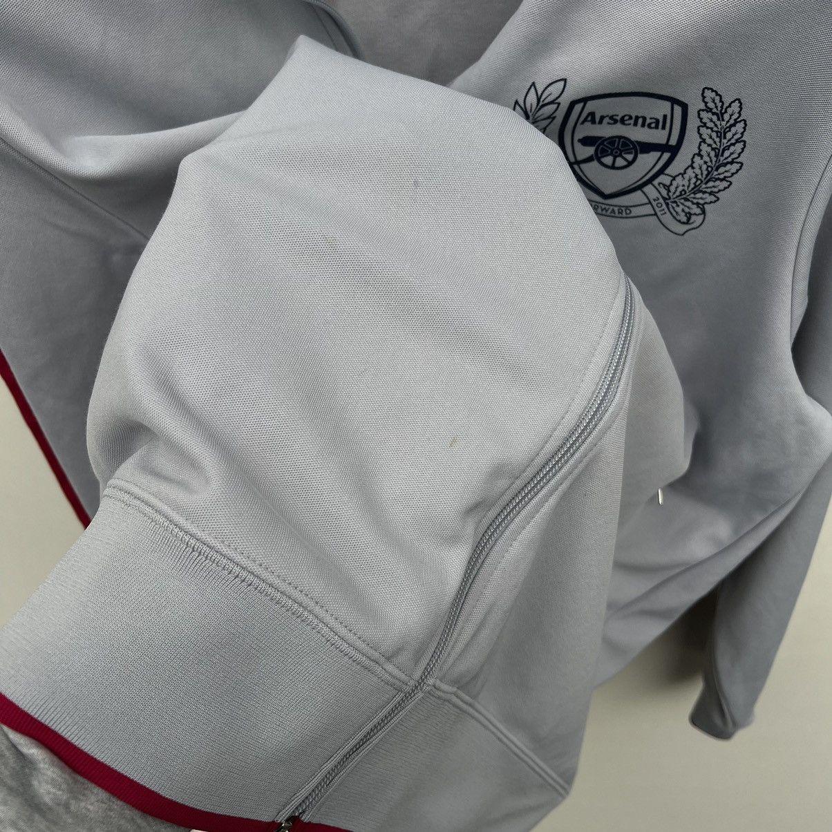 Nike × Vintage ARSENAL LONDON 2012 2013 FOOTBAL SOCCER JACKET NIKE Size US XL / EU 56 / 4 - 5 Thumbnail