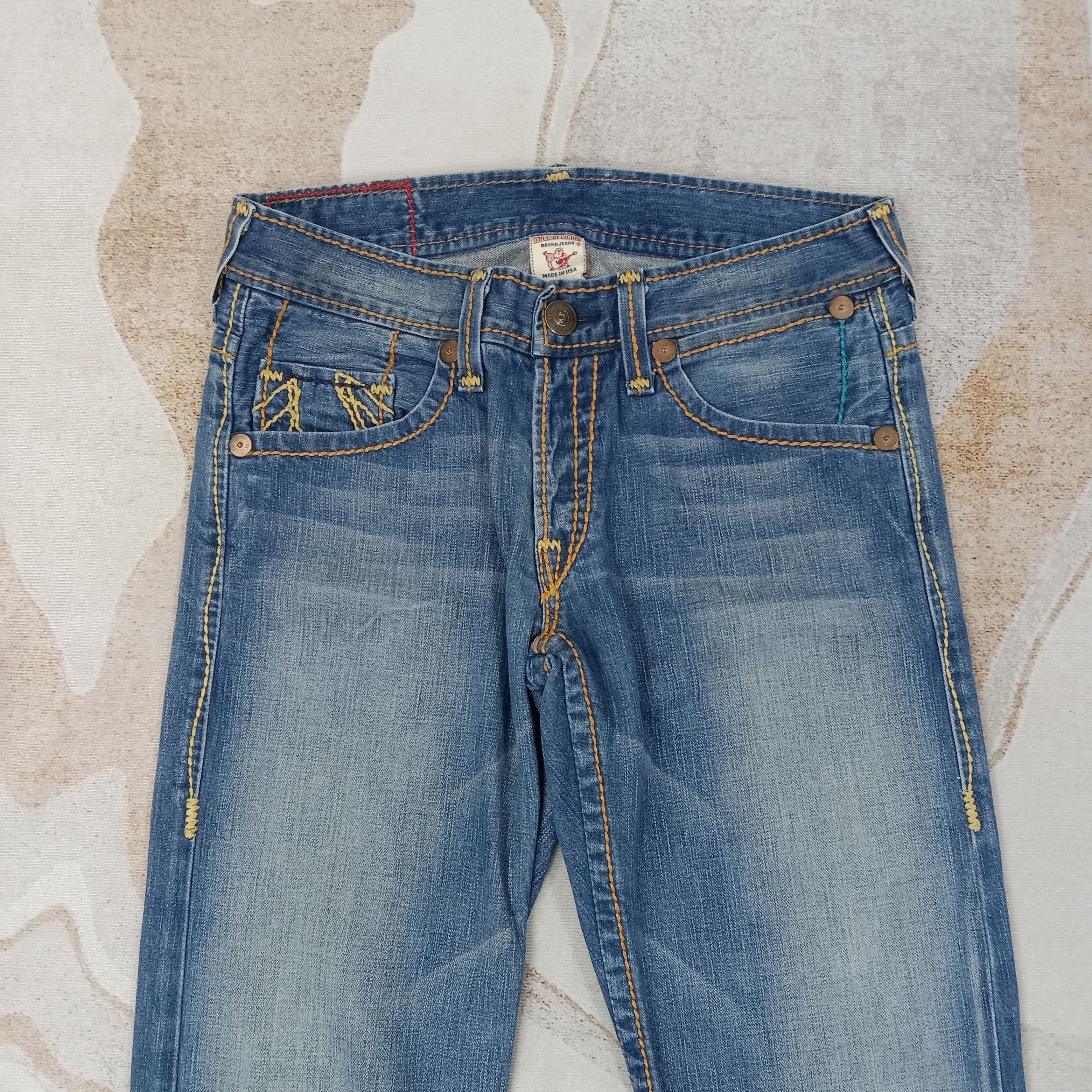 True Religion True Religion American Style Denim Jeans C258N10 Size US 33 - 6 Thumbnail