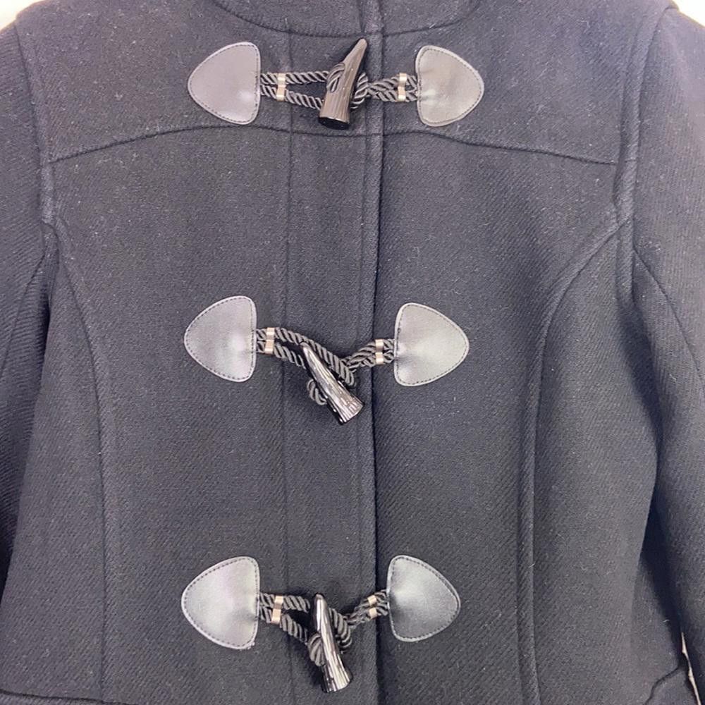 Designer Trina Turk l Wool Jacket Pea Coat Size 6 Size M / US 6-8 / IT 42-44 - 2 Thumbnail