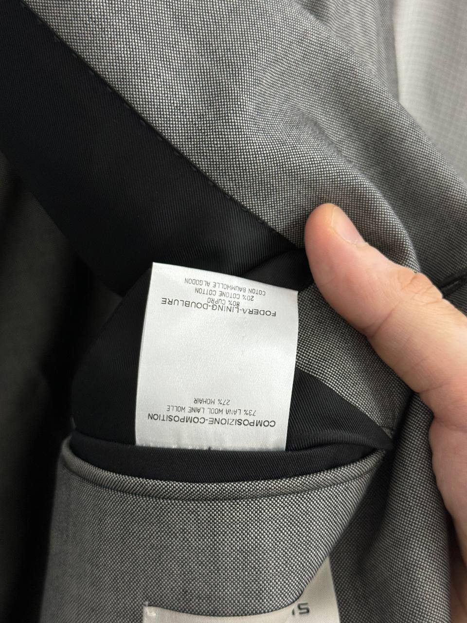 Balenciaga BALENCIAGA. PARIS Two-piece suit wool mohair Size 50R - 10 Thumbnail