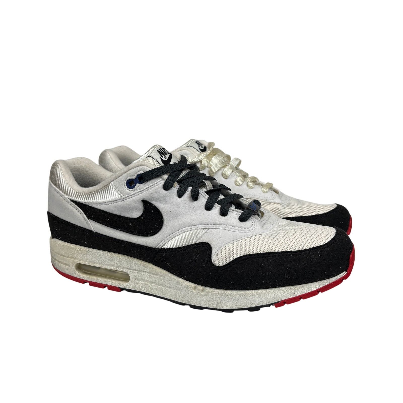 Nike Nike Air Max 1 ID By You Black White Sneakers Men's 11.5 Size US 11.5 / EU 44-45 - 1 Thumbnail