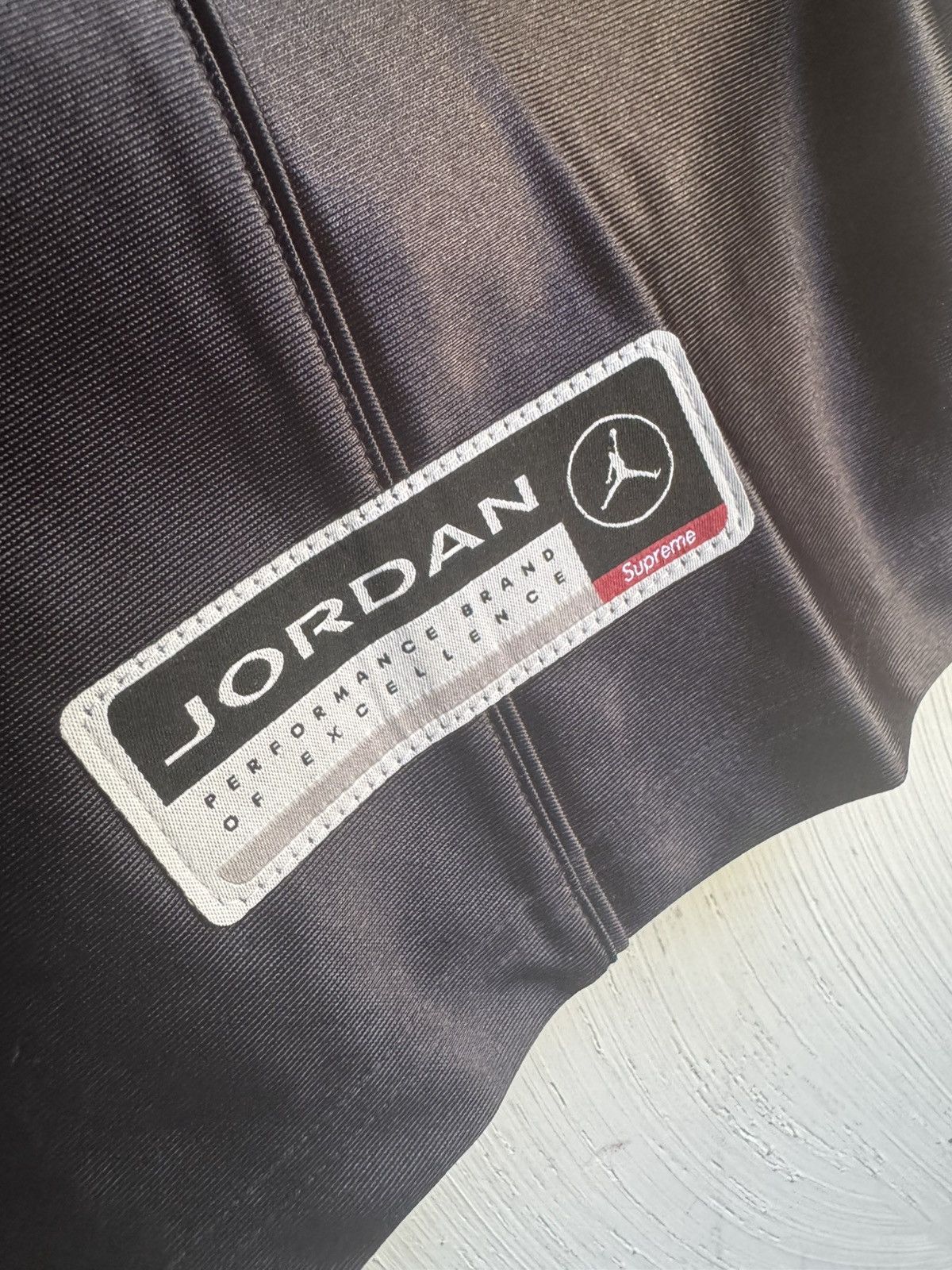 Jordan Brand × Supreme Supreme Jordan 23 Warm Up Jersey Black Size US M / EU 48-50 / 2 - 3 Thumbnail