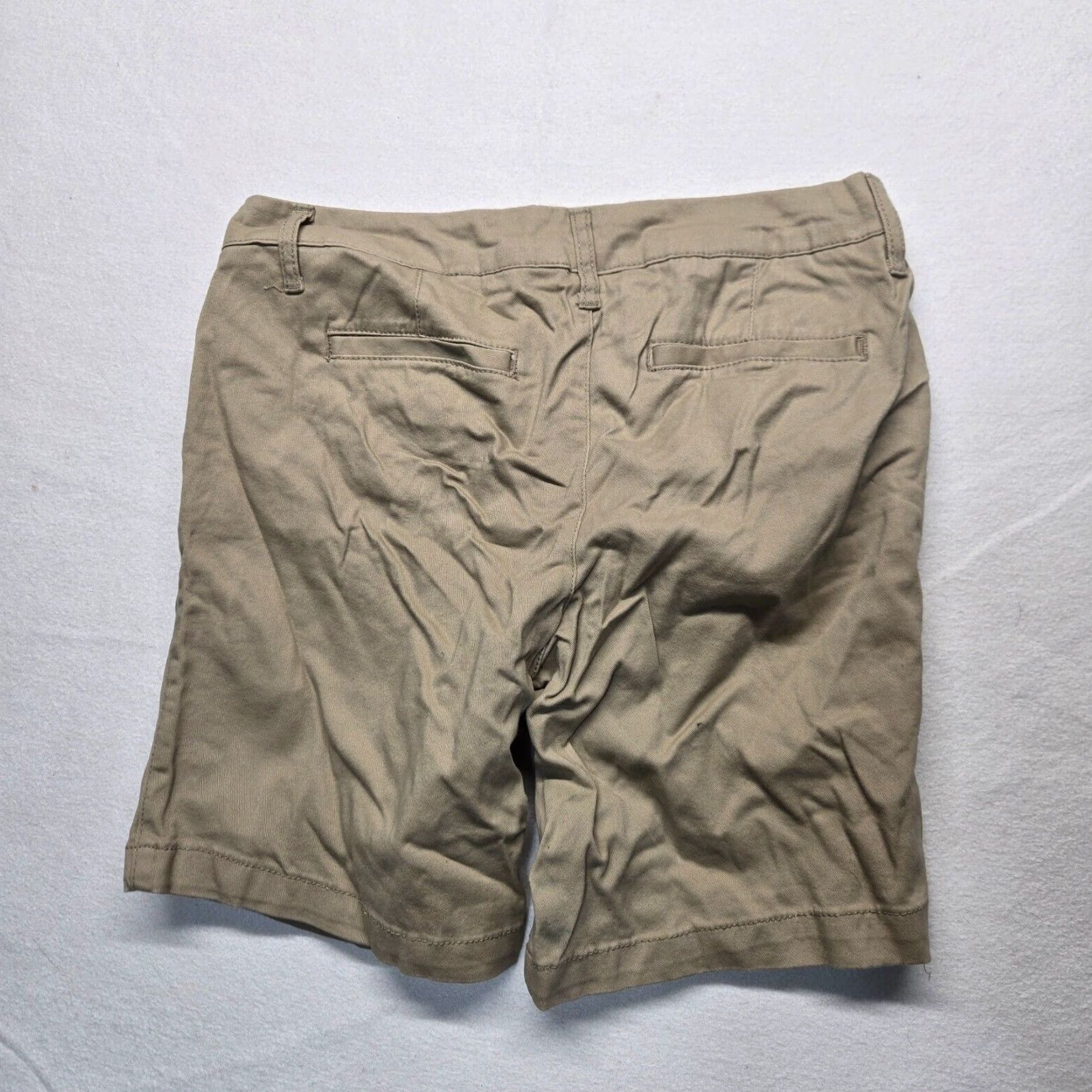 Vintage Aéropostale Beige Chino Shorts Women's Size 4 Low Rise Stretch Size 27" / US 4 / IT 40 - 8 Thumbnail