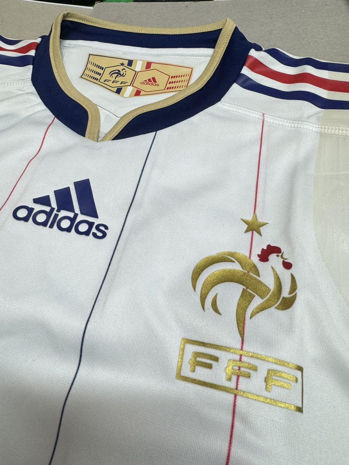 Adidas France 2010 World Cup player issue shirt #12 Henry (Bnwt) Size US L / EU 52-54 / 3 - 5 Thumbnail