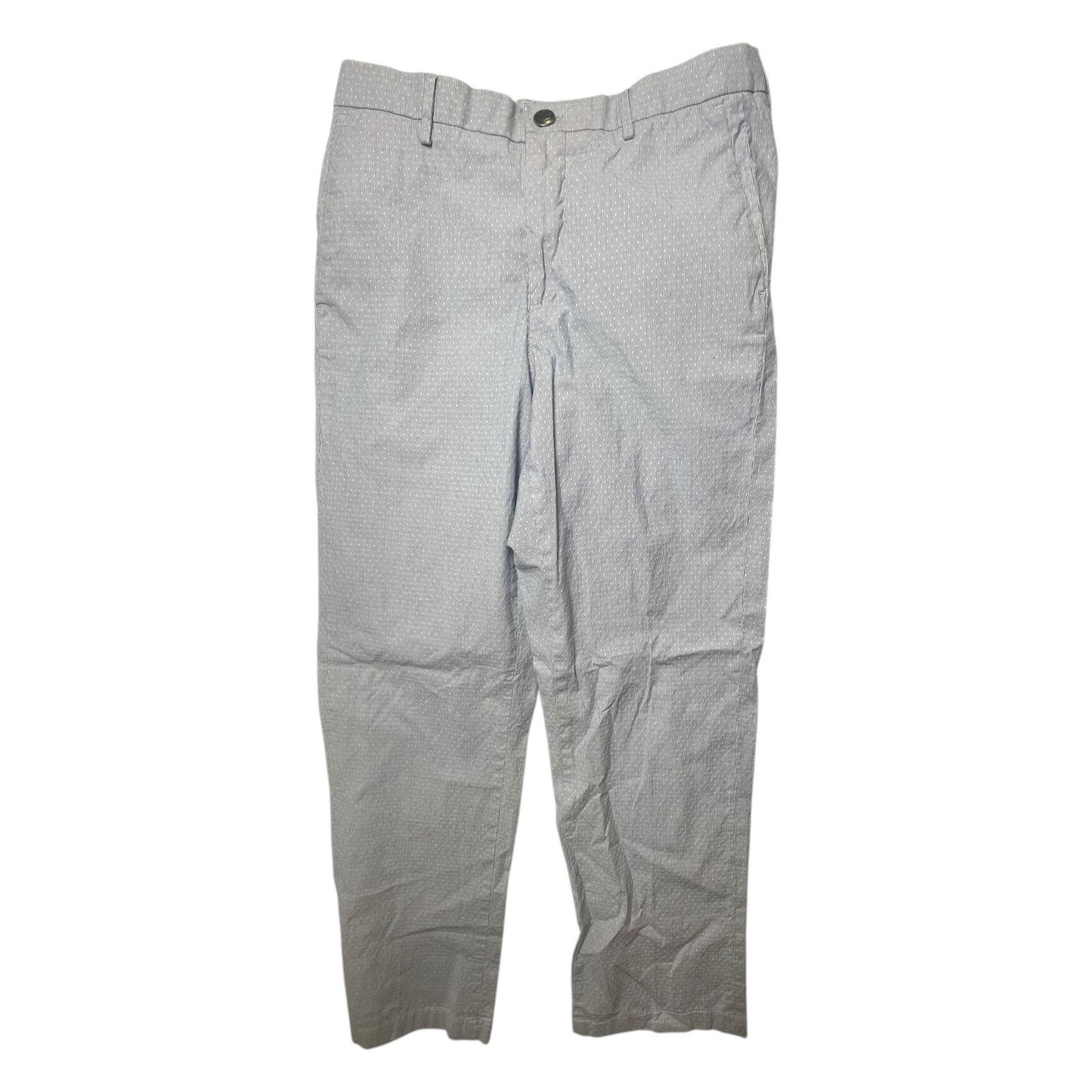 Murano Murano Men’s 30x30 Blue Patterned Pants Modern Casual Style Size US 30 / EU 46 - 1 Thumbnail