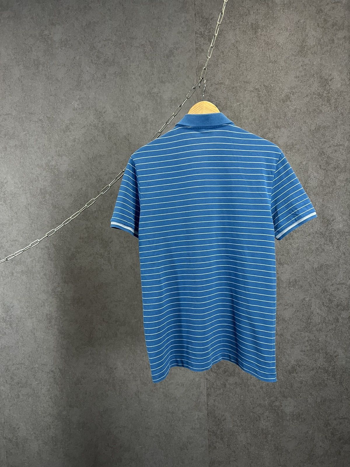 Lacoste Lacoste designer striped polo tee Size US L / EU 52-54 / 3 - 6 Thumbnail