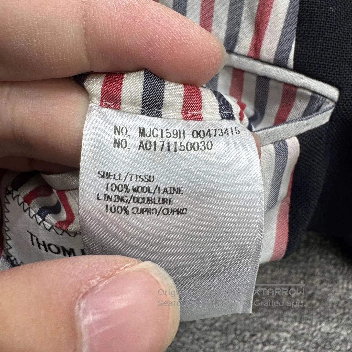 Thom Browne Thom Browne Wool Blazer. Size US XL / EU 56 / 4 - 4 Thumbnail