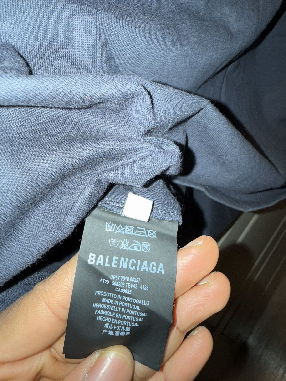 Balenciaga Balenciaga Oversized Tshirt Size US XL / EU 56 / 4 - 8 Thumbnail